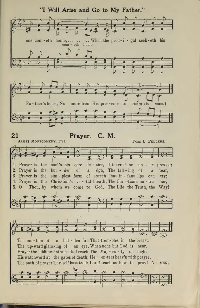 The Voice Of Thanksgiving No. 3 Page 21 | Hymnary.org