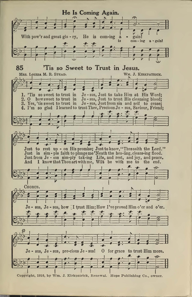 The Voice of Thanksgiving No. 3 page 85