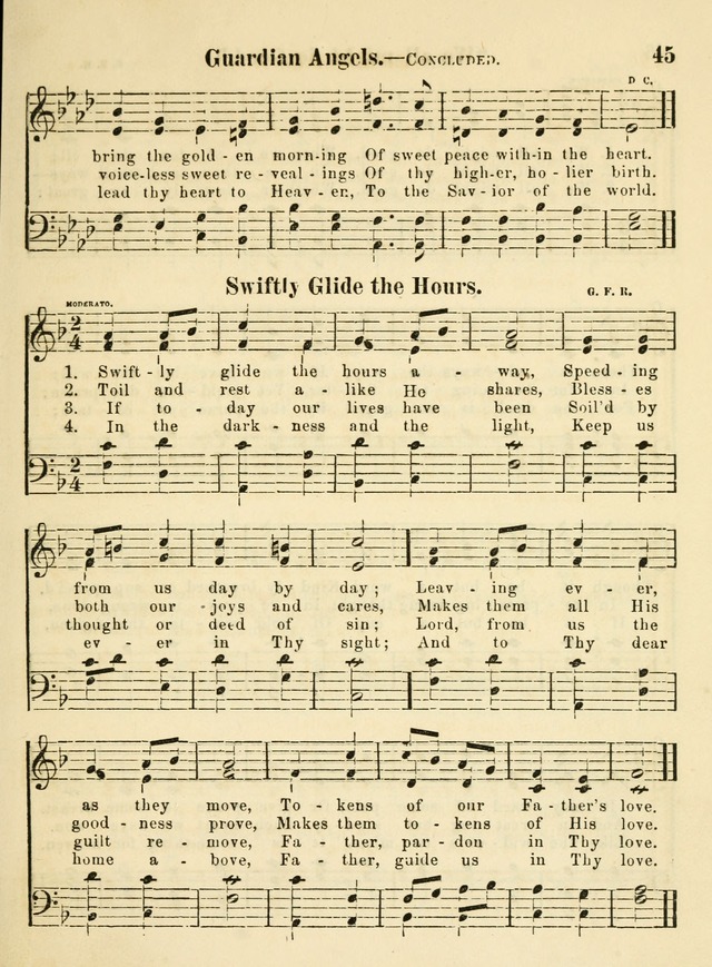 The Welcome: a book of hymns, songs and lessons for the children of the New Church (3rd ed.) page 45