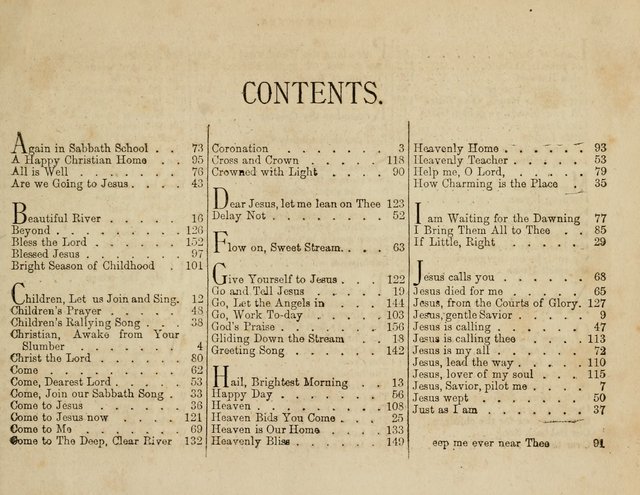 The Welcome: a collection of songs, hymns, chants, anthems and choruses,for the Sabbath school and home sircle page 159