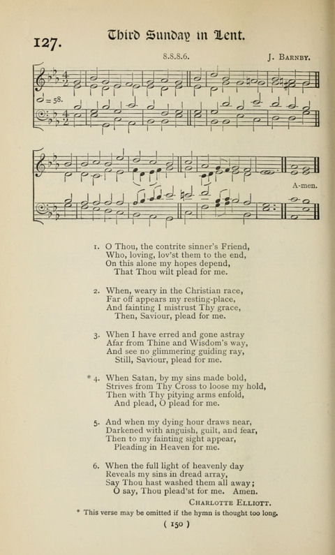 The Westminster Abbey Hymn-Book: compiled under the authority of the dean of Westminster page 150
