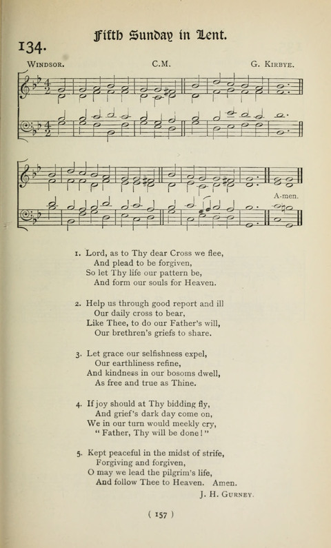 The Westminster Abbey Hymn-Book: compiled under the authority of the dean of Westminster page 157