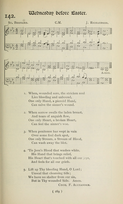 The Westminster Abbey Hymn-Book: compiled under the authority of the dean of Westminster page 169
