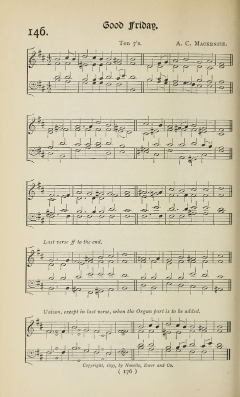 The Westminster Abbey Hymn-Book: compiled under the authority of the dean of Westminster page 176