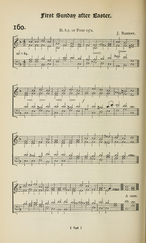 The Westminster Abbey Hymn-Book: compiled under the authority of the dean of Westminster page 194