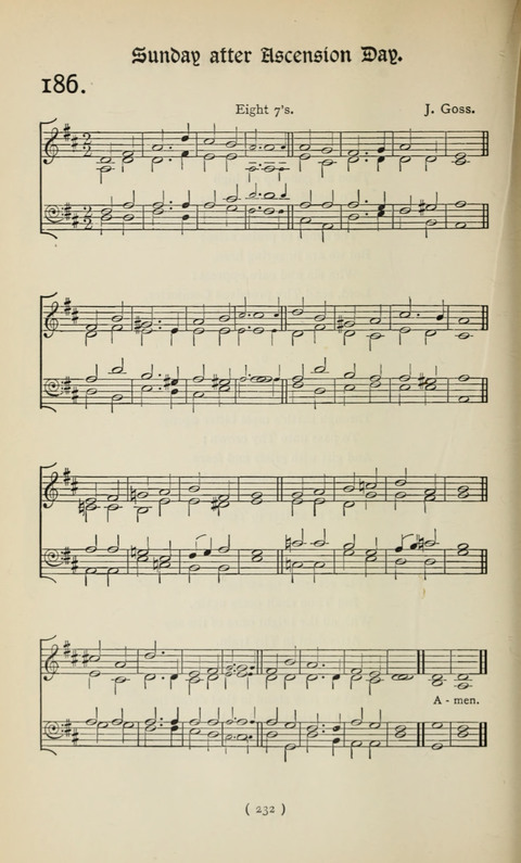 The Westminster Abbey Hymn-Book: compiled under the authority of the dean of Westminster page 232