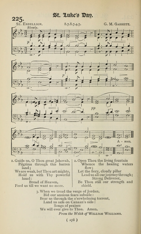 The Westminster Abbey Hymn-Book: compiled under the authority of the dean of Westminster page 278