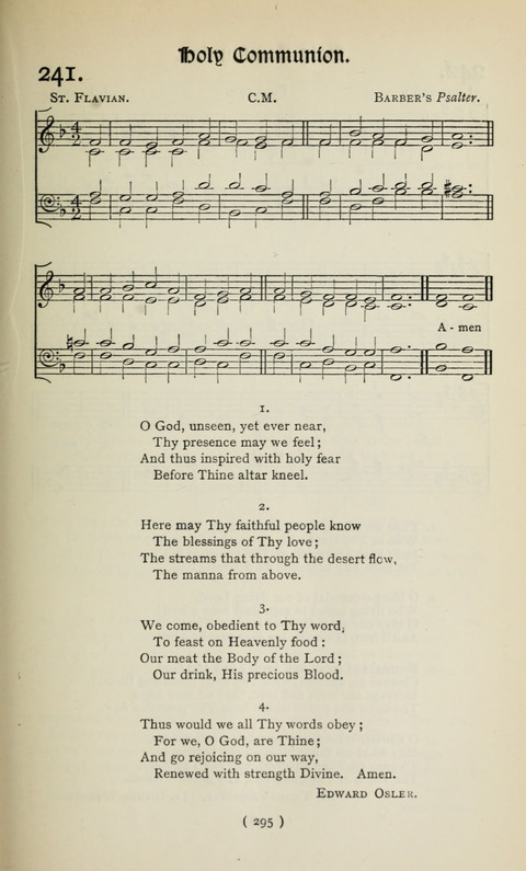 The Westminster Abbey Hymn-Book: compiled under the authority of the dean of Westminster page 295