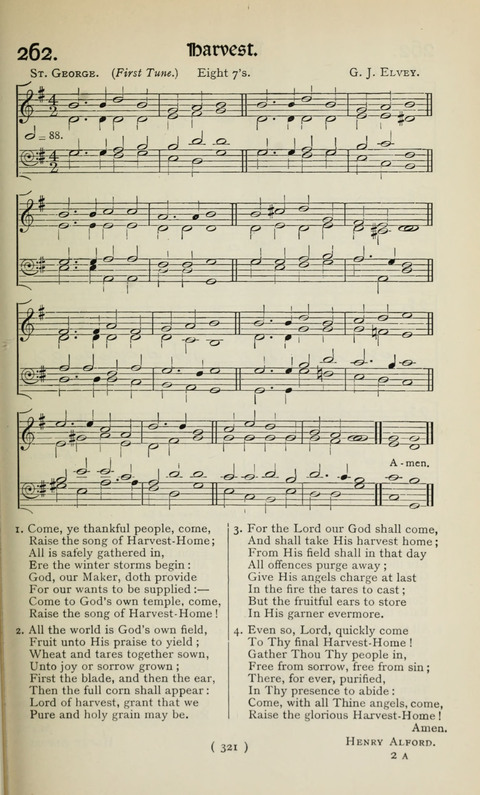 The Westminster Abbey Hymn-Book: compiled under the authority of the dean of Westminster page 321