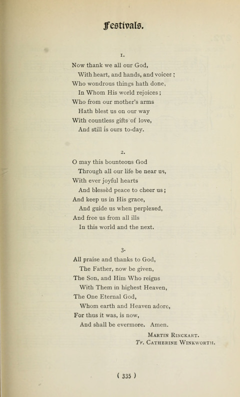 The Westminster Abbey Hymn-Book: compiled under the authority of the dean of Westminster page 335