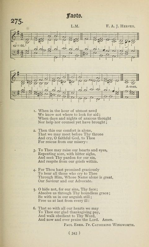 The Westminster Abbey Hymn-Book: compiled under the authority of the dean of Westminster page 343