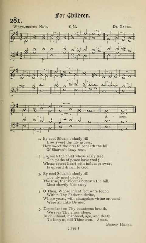 The Westminster Abbey Hymn-Book: compiled under the authority of the dean of Westminster page 349