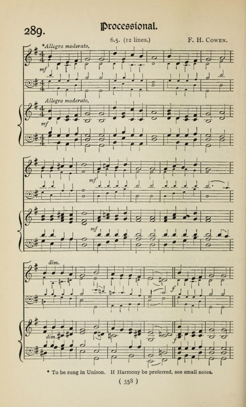 The Westminster Abbey Hymn-Book: compiled under the authority of the dean of Westminster page 358