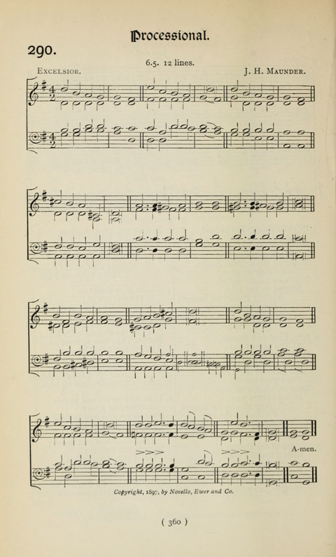 The Westminster Abbey Hymn-Book: compiled under the authority of the dean of Westminster page 360