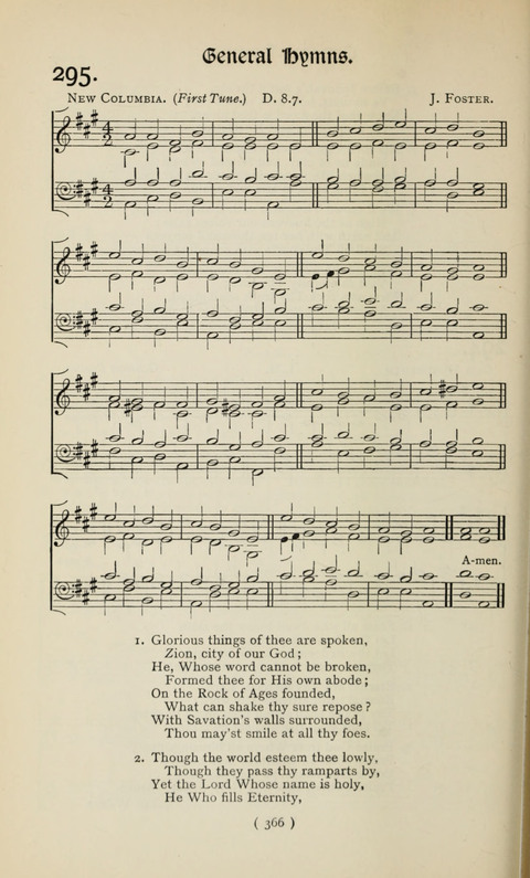 The Westminster Abbey Hymn-Book: compiled under the authority of the dean of Westminster page 366