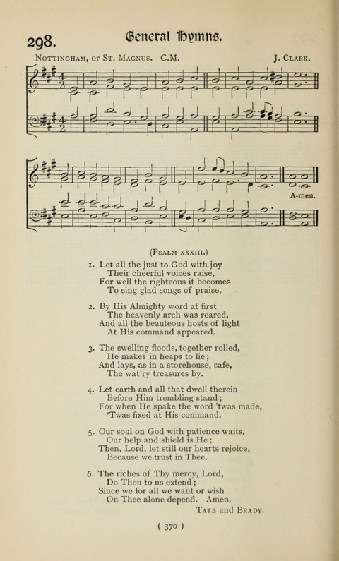 The Westminster Abbey Hymn-Book: compiled under the authority of the dean of Westminster page 370