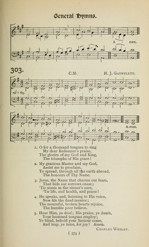 The Westminster Abbey Hymn-Book: compiled under the authority of the dean of Westminster page 375