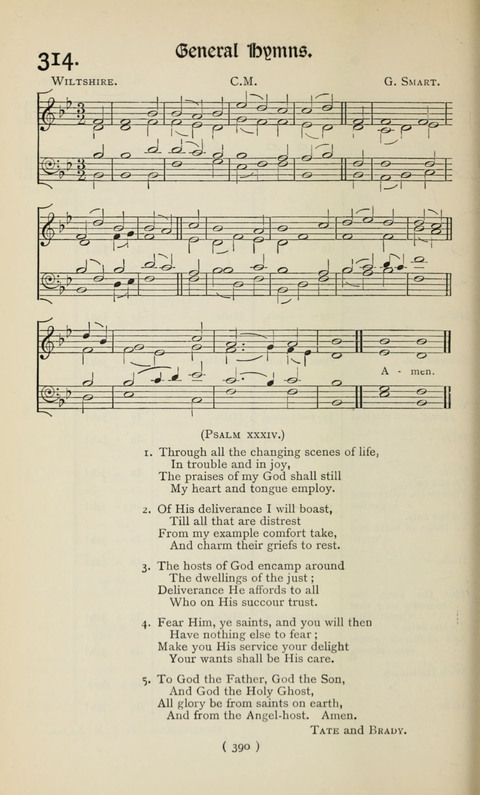 The Westminster Abbey Hymn-Book: compiled under the authority of the dean of Westminster page 390
