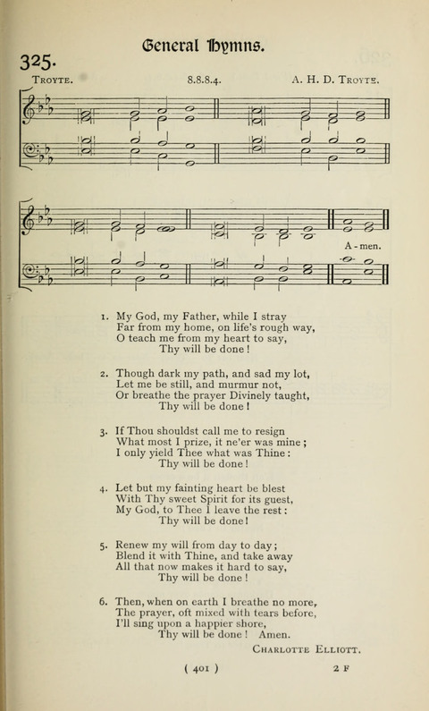 The Westminster Abbey Hymn-Book: compiled under the authority of the dean of Westminster page 401