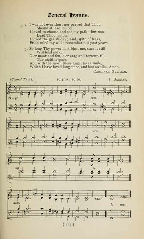 The Westminster Abbey Hymn-Book: compiled under the authority of the dean of Westminster page 427