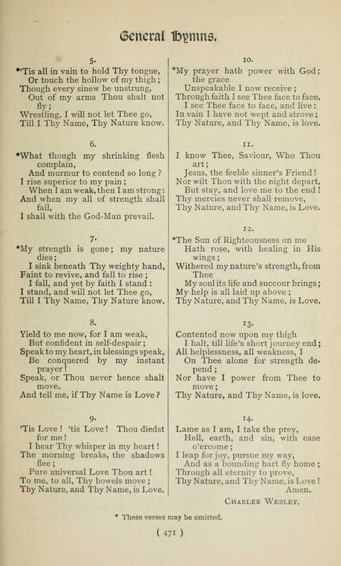 The Westminster Abbey Hymn-Book: compiled under the authority of the dean of Westminster page 471