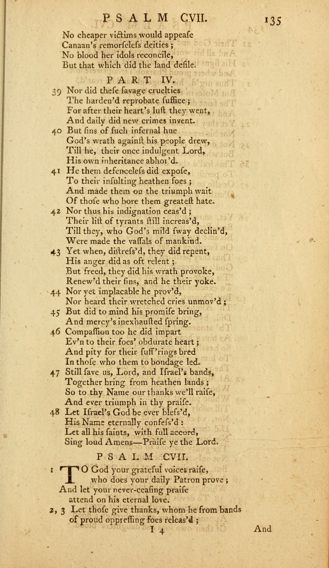 The Whole Book of Psalms: in metre; with hymns suited to the feasts and fasts of the church, and other occasions of public worship page 135