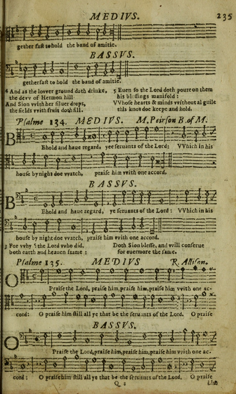 The Whole Booke of Psalmes: with the Hymnes Evangelicall, and Songs Spirituall page 237