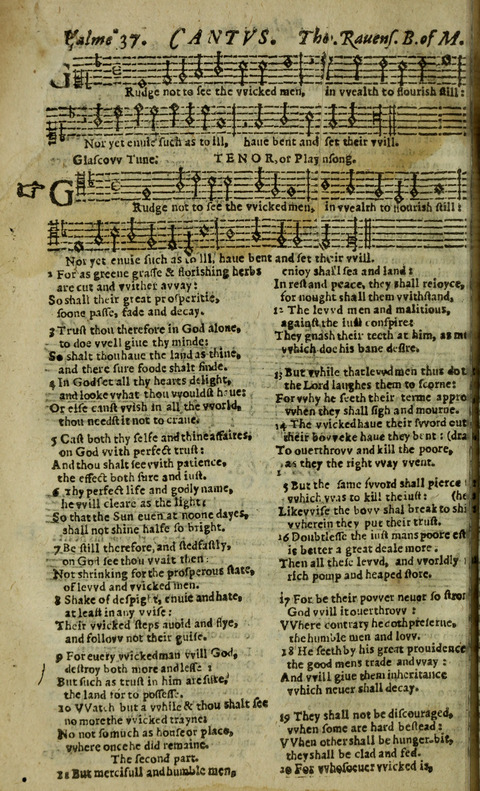 The Whole Booke of Psalmes: with the Hymnes Evangelicall, and Songs Spirituall page 76