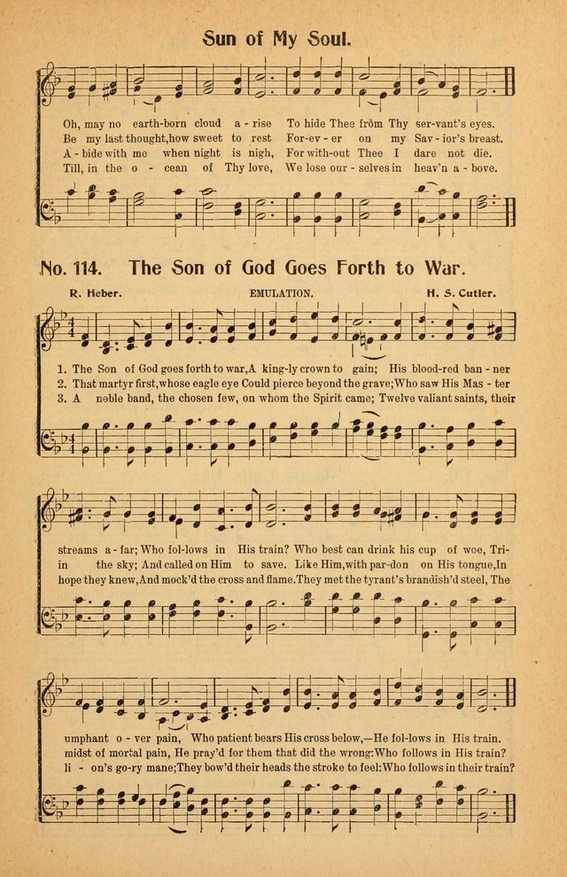 Winona Hymns: with Supplement page 120