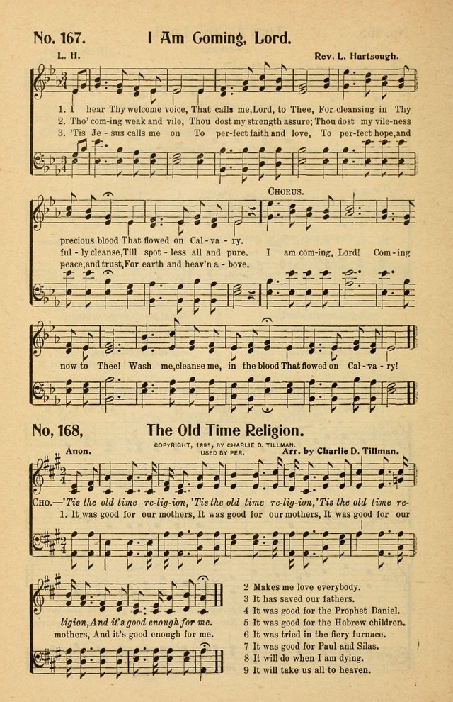 Winona Hymns: with Supplement page 147