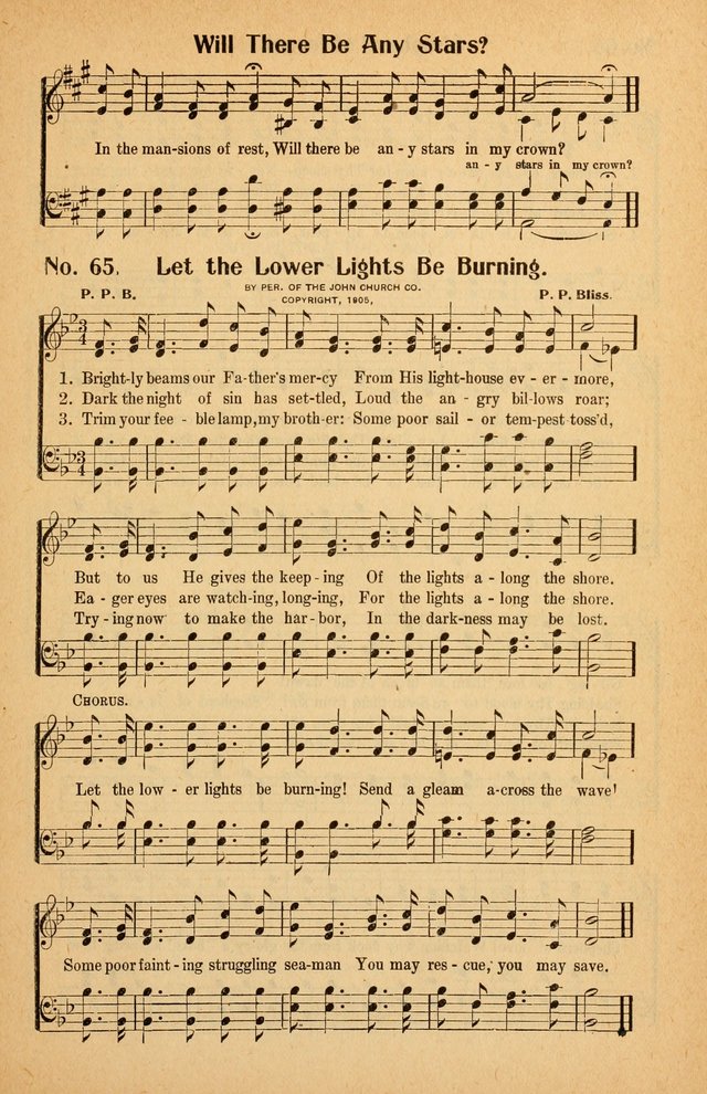 Winona Hymns: with Supplement page 66