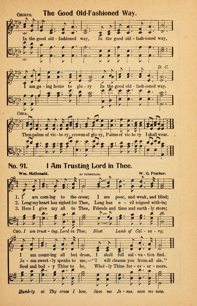 Winona Hymns: with Supplement page 92