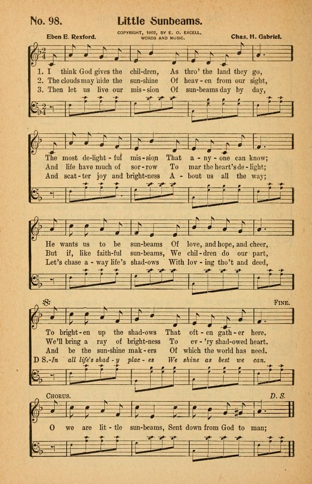 Winona Hymns: with Supplement page 99