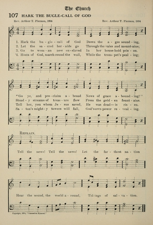 The Westminster Hymnal for congregational and social use and for the Sunday School page 105