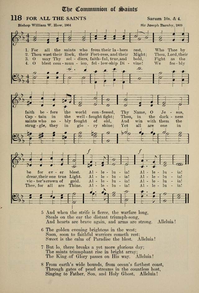 The Westminster Hymnal for congregational and social use and for the Sunday School page 114