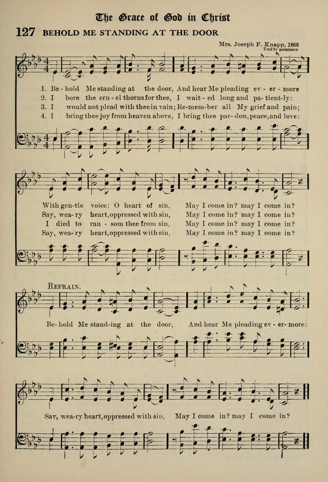 The Westminster Hymnal for congregational and social use and for the Sunday School page 122