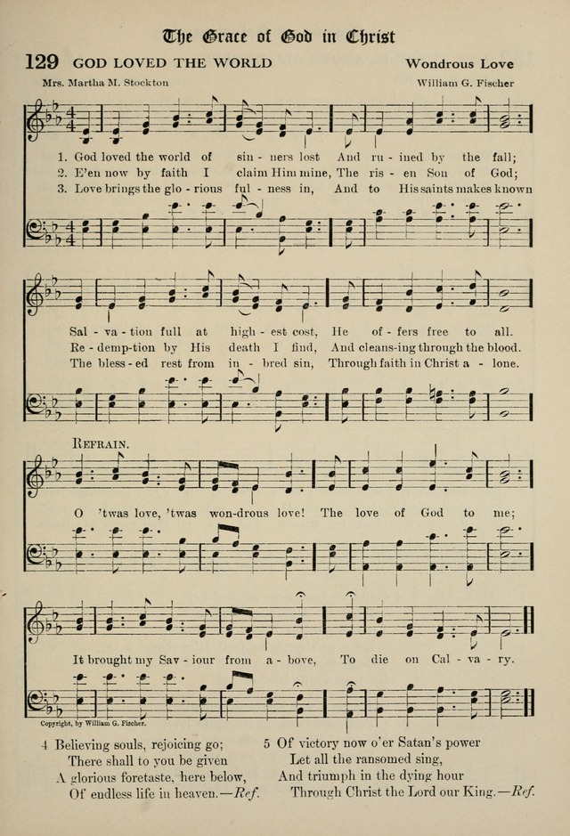 The Westminster Hymnal for congregational and social use and for the Sunday School page 124