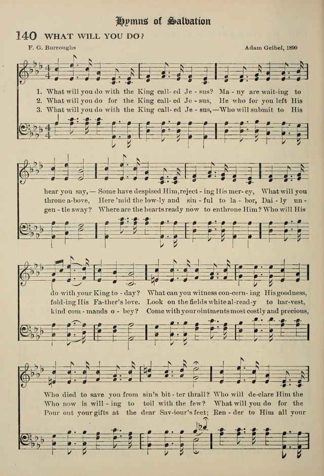 The Westminster Hymnal for congregational and social use and for the Sunday School page 135