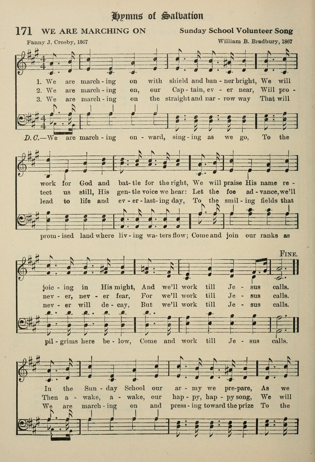 The Westminster Hymnal for congregational and social use and for the Sunday School page 163