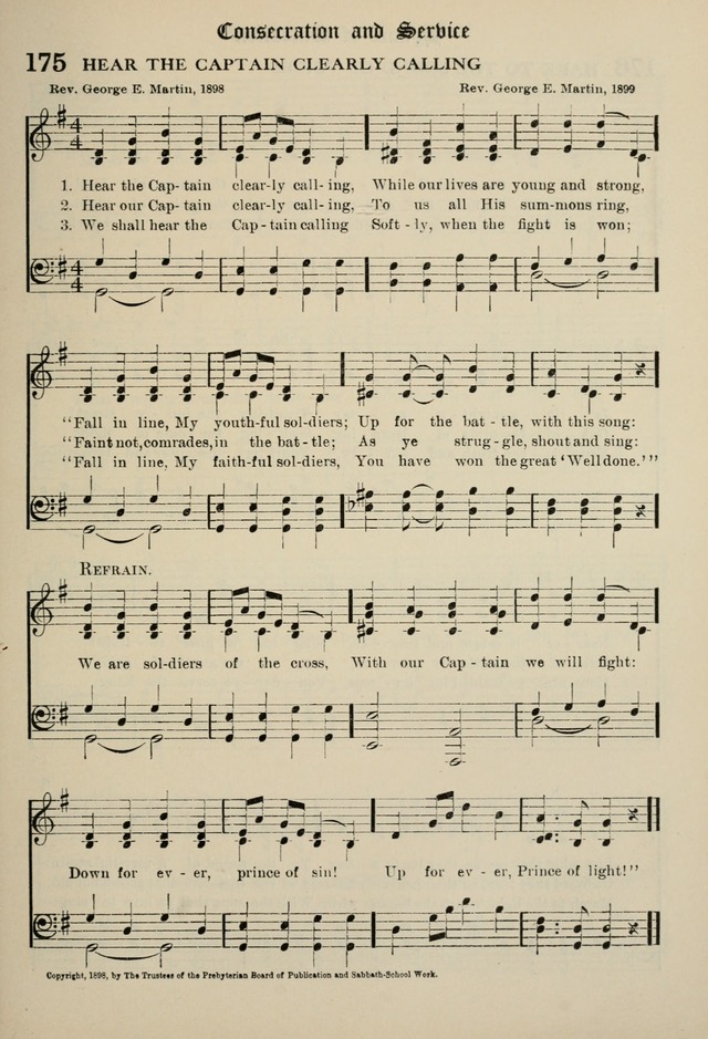 The Westminster Hymnal for congregational and social use and for the Sunday School page 168