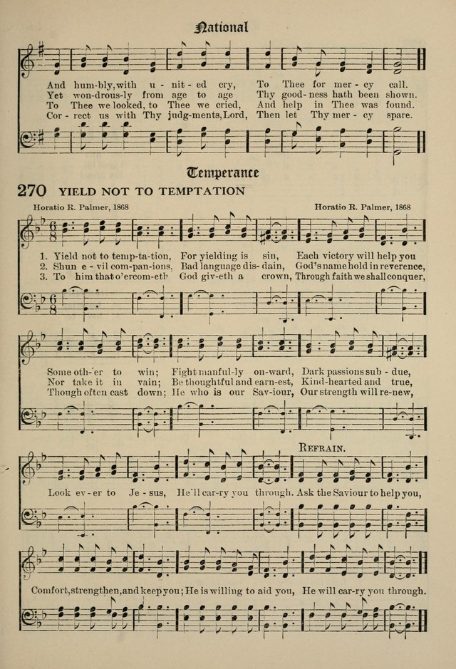 The Westminster Hymnal for congregational and social use and for the Sunday School page 254