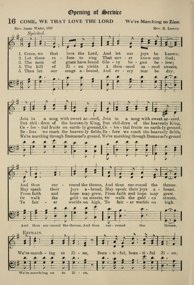 The Westminster Hymnal for congregational and social use and for the Sunday School page 29