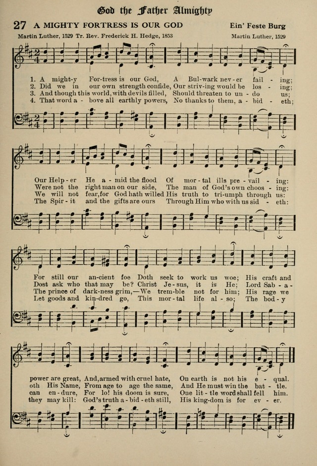 The Westminster Hymnal for congregational and social use and for the Sunday School page 38