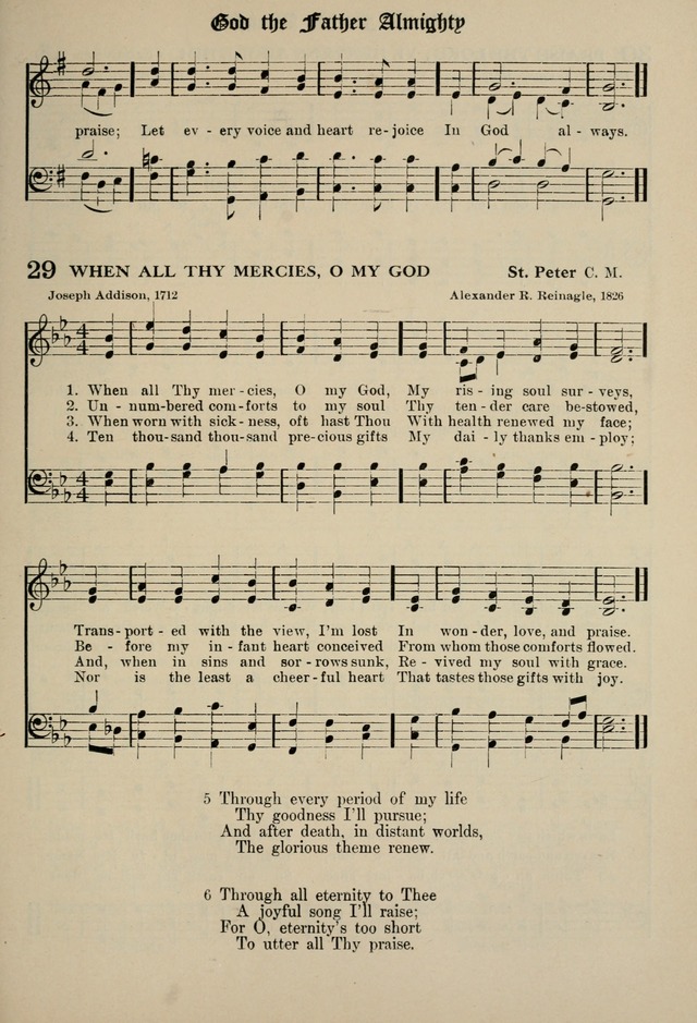 The Westminster Hymnal for congregational and social use and for the Sunday School page 40
