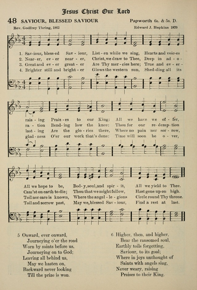 The Westminster Hymnal for congregational and social use and for the Sunday School page 57