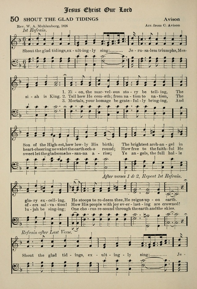 The Westminster Hymnal for congregational and social use and for the Sunday School page 59