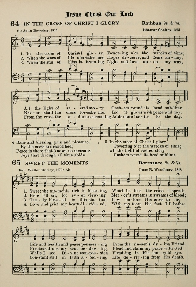 The Westminster Hymnal for congregational and social use and for the Sunday School page 73