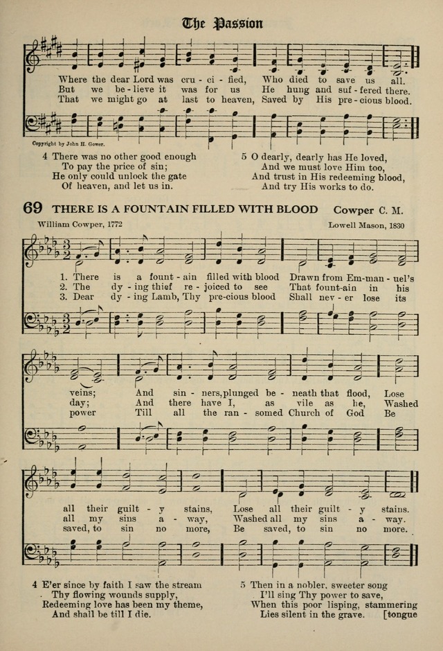 The Westminster Hymnal for congregational and social use and for the Sunday School page 76