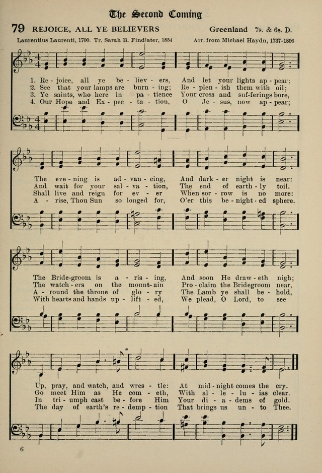 The Westminster Hymnal for congregational and social use and for the Sunday School page 84