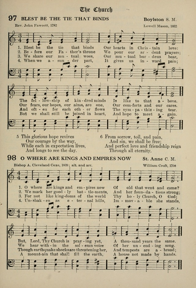 The Westminster Hymnal for congregational and social use and for the Sunday School page 98